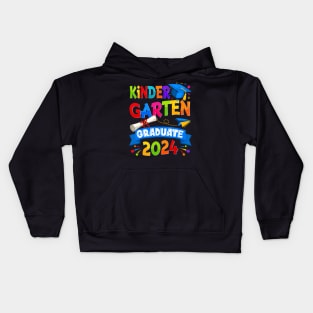 Kindergarten Graduation 2024 Graduate Kids Hoodie